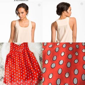 Current Affair Flowy Racerback Tank